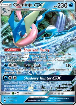 Greninja GX (Forbidden Light #24)