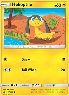 Helioptile (Forbidden Light #37)