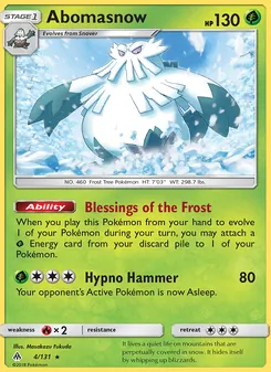 Abomasnow (Forbidden Light #4)