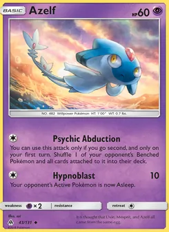 Azelf (Forbidden Light #43)