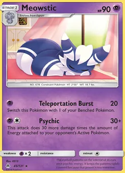 Meowstic (Forbidden Light #45)
