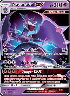 Naganadel GX (Forbidden Light #56)