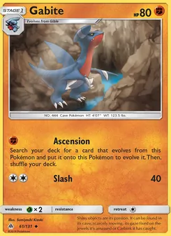 Gabite (Forbidden Light #61)