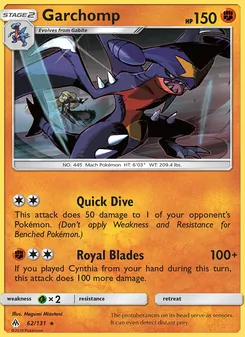 Garchomp (Forbidden Light #62)