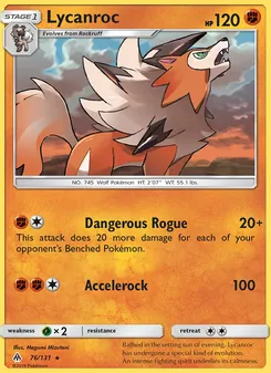 Lycanroc (Forbidden Light #76)