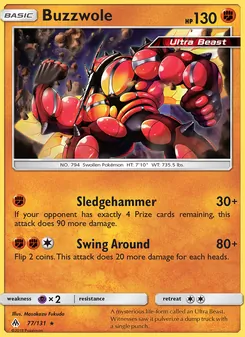 Buzzwole (Forbidden Light #77)