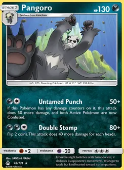 Pangoro (Forbidden Light #78)