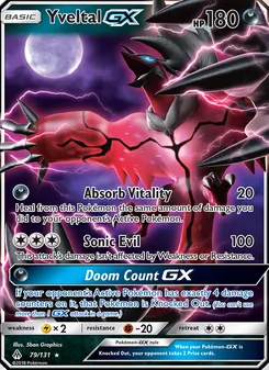 Yveltal GX (Forbidden Light #79)