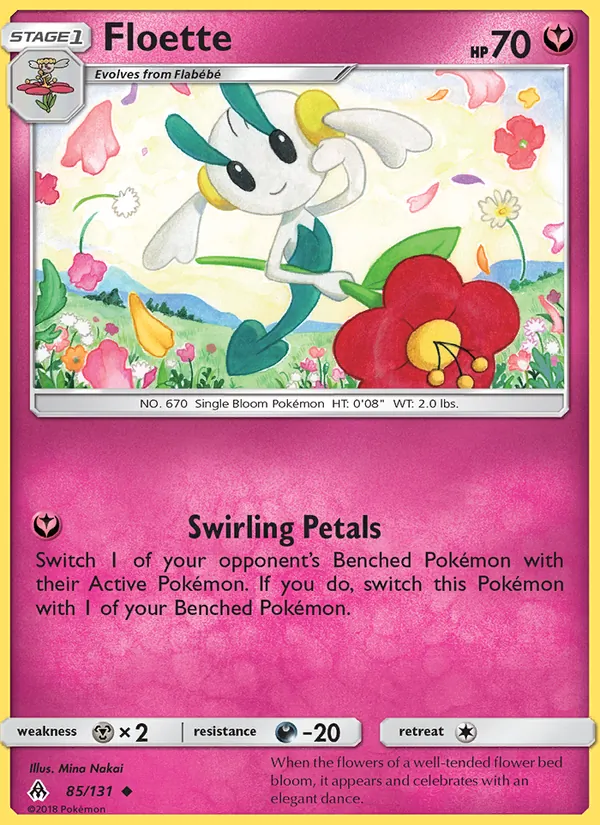 Floette — Forbidden Light #85 (Pokémon TCG card)