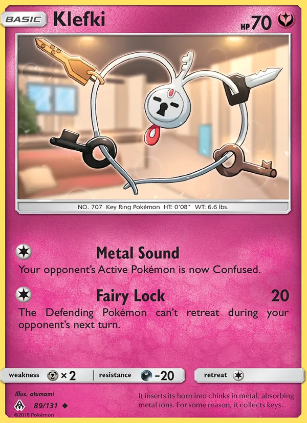 Klefki — Forbidden Light #89 (Pokémon TCG card)
