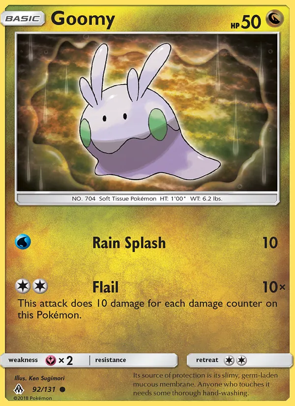 Goomy — Forbidden Light #92 (Pokémon TCG card)