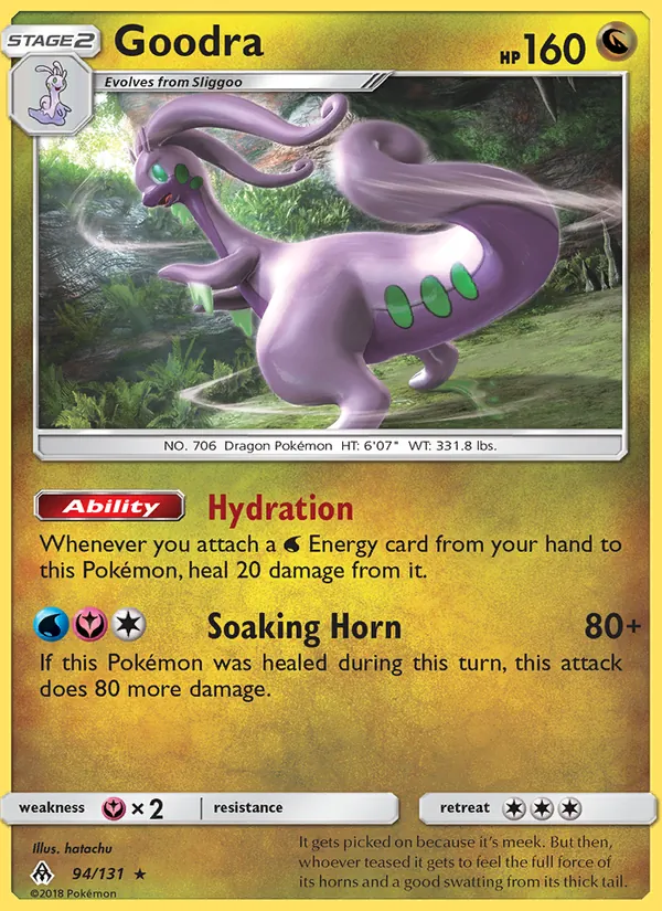 Goodra — Forbidden Light #94 (Pokémon TCG card)