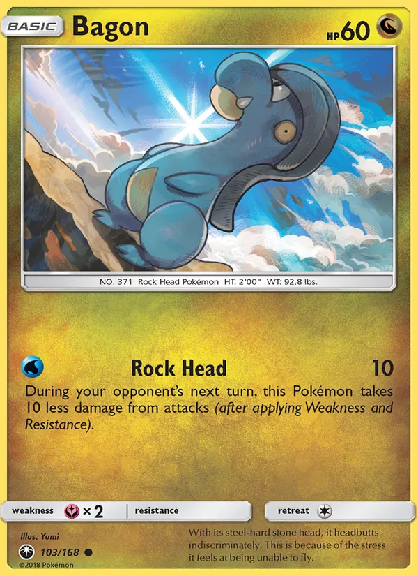 Bagon — Celestial Storm #103 (Pokémon TCG card)