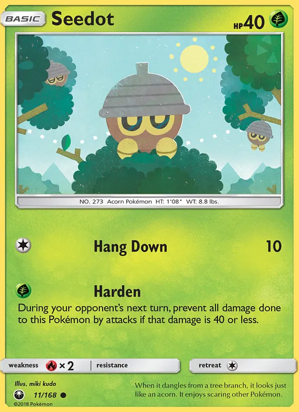 Seedot — Celestial Storm #11 (Pokémon TCG card)