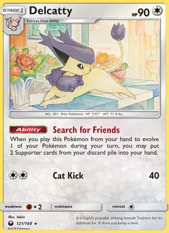 Delcatty (Celestial Storm #121)