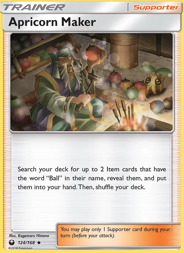 Apricorn Maker — Celestial Storm #124 (Pokémon TCG card)