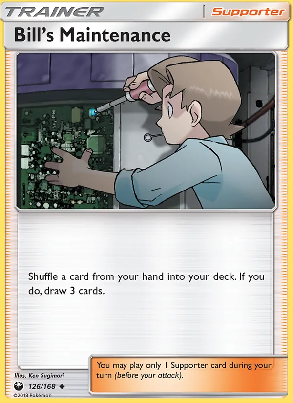 Bill’s Maintenance — Celestial Storm #126 (Pokémon TCG card)
