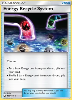 Energy Recycle System (Celestial Storm #128)