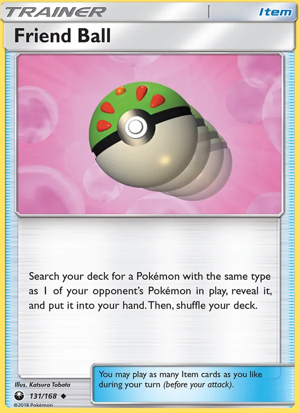 Friend Ball — Celestial Storm #131 (Pokémon TCG card)