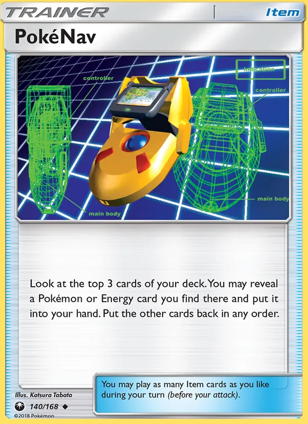 PokéNav — Celestial Storm #140 (Pokémon TCG card)