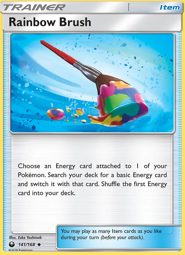 Rainbow Brush — Celestial Storm #141 (Pokémon TCG card)