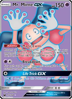 Mr. Mime GX (Celestial Storm #156)