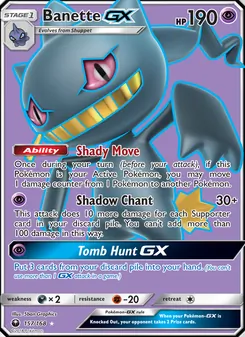 Banette GX (Celestial Storm #157)