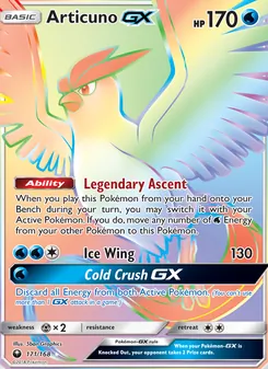 Articuno GX (Celestial Storm #171)