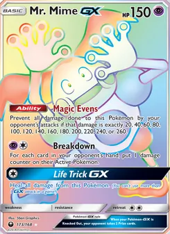 Mr. Mime GX (Celestial Storm #173)