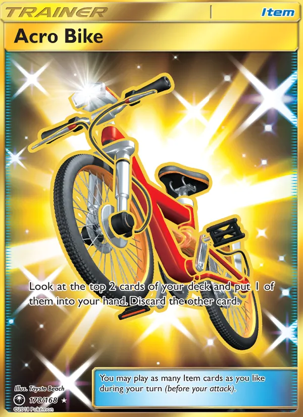 Acro Bike — Celestial Storm #178 (Pokémon TCG card)
