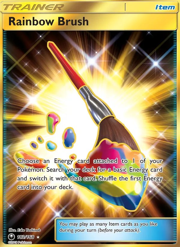Rainbow Brush — Celestial Storm #182 (Pokémon TCG card)