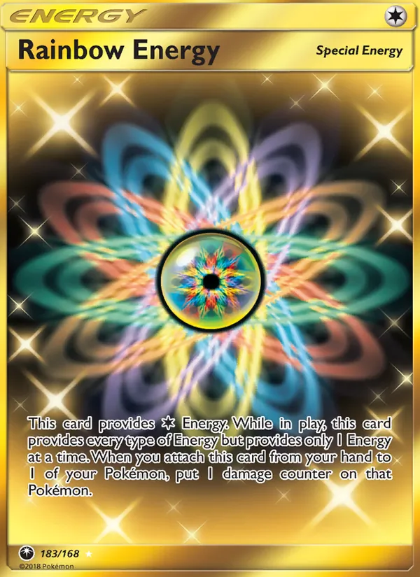 Rainbow Energy — Celestial Storm #183 (Pokémon TCG card)