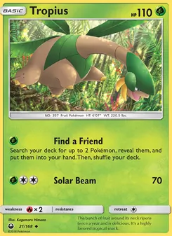 Tropius (Celestial Storm #21)