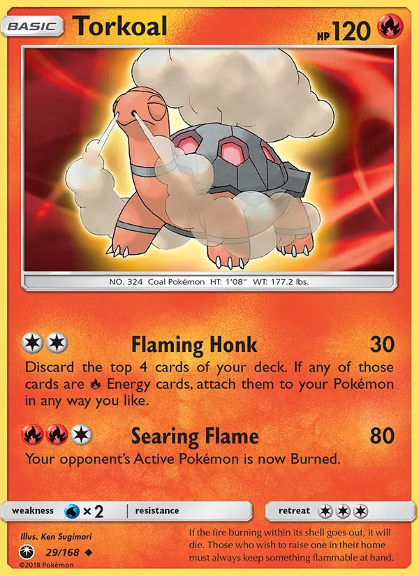 Torkoal — Celestial Storm #29 (Pokémon TCG card)