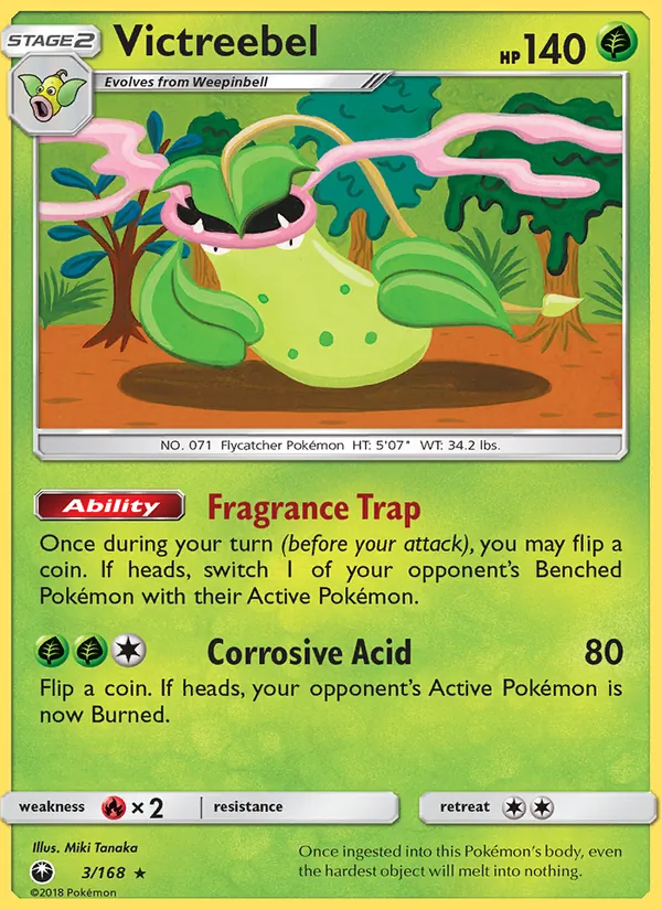 Victreebel — Celestial Storm #3 (Pokémon TCG card)