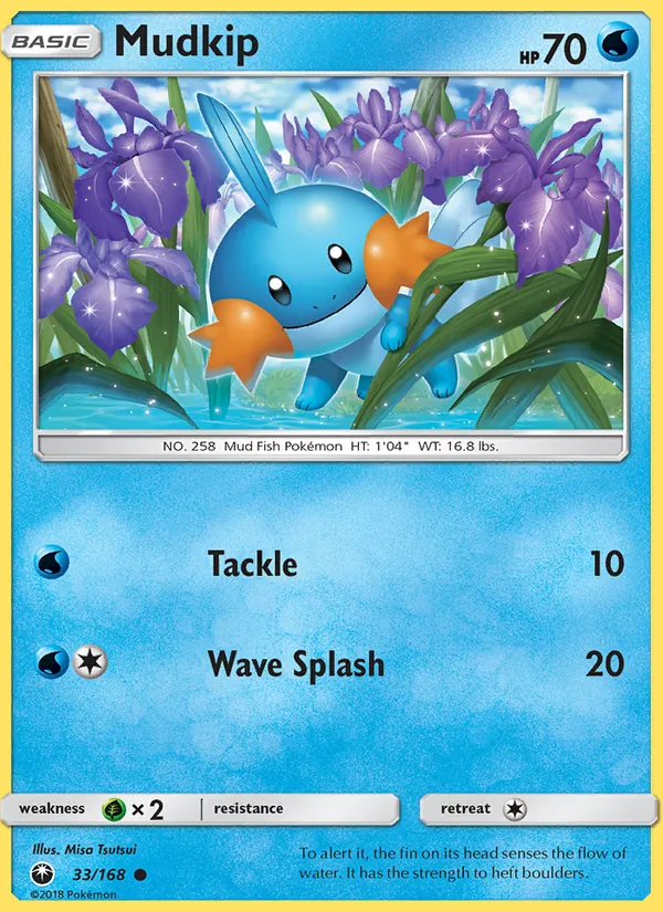 Mudkip — Celestial Storm #33 (Pokémon TCG card)