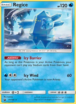 Regice (Celestial Storm #45)