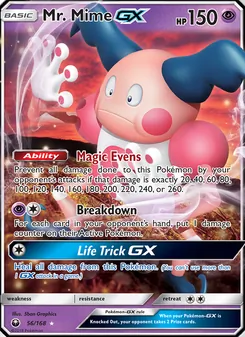 Mr. Mime GX (Celestial Storm #56)