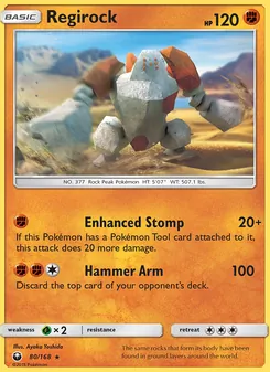 Regirock (Celestial Storm #80)