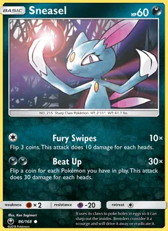 Sneasel (Celestial Storm #86)
