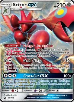 Scizor GX (Celestial Storm #90)