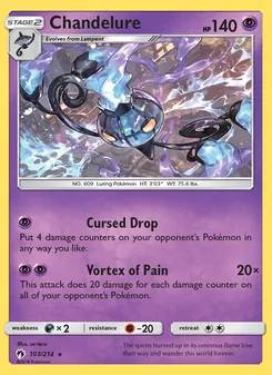 Chandelure (Lost Thunder #103)