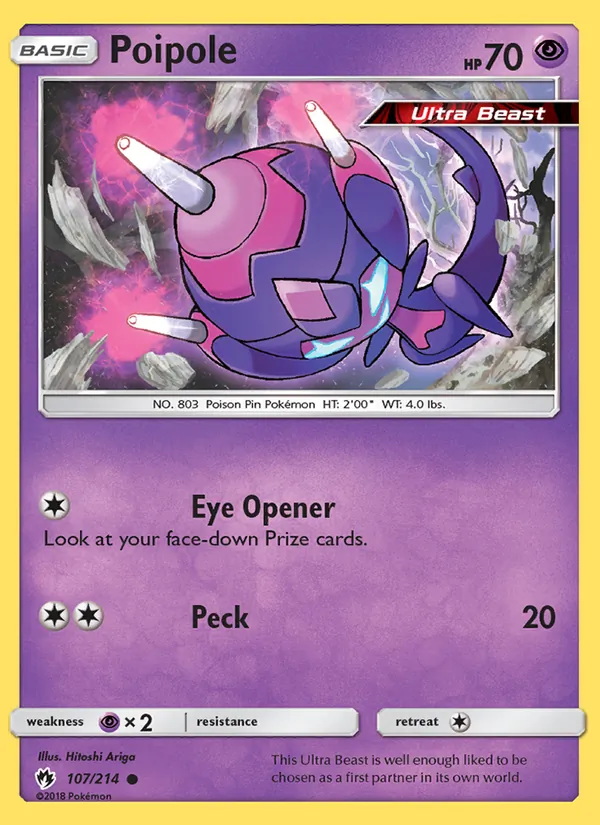 Poipole — Lost Thunder #107 (Pokémon TCG card)