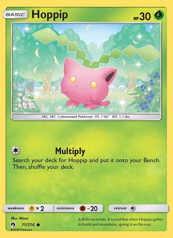 Hoppip — Lost Thunder #11 (Pokémon TCG card)