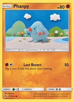 Phanpy (Lost Thunder #111)