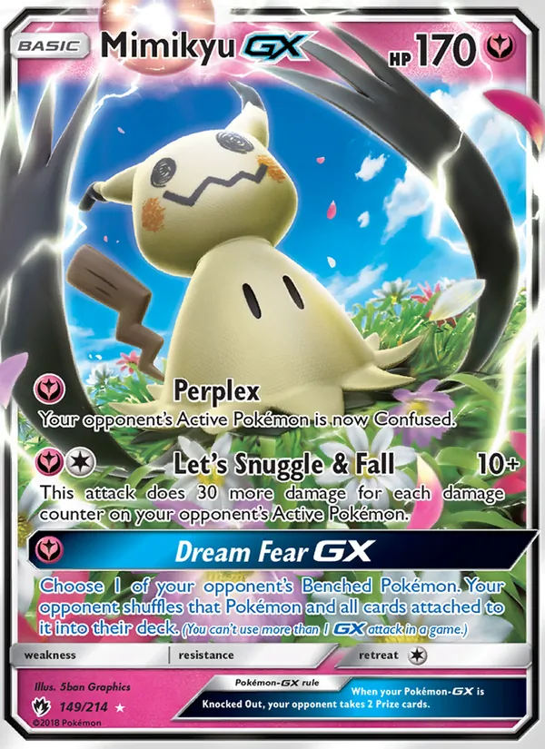 Mimikyu GX — Lost Thunder #149 (Pokémon TCG card)