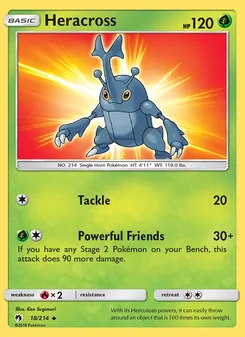 Heracross (Lost Thunder #18)