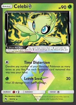 Celebi ◇ (Lost Thunder #19)