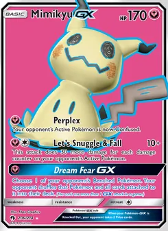 Mimikyu GX (Lost Thunder #206)