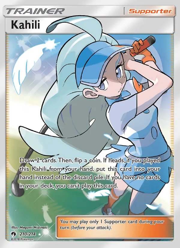 Kahili — Lost Thunder #210 (Pokémon TCG card)